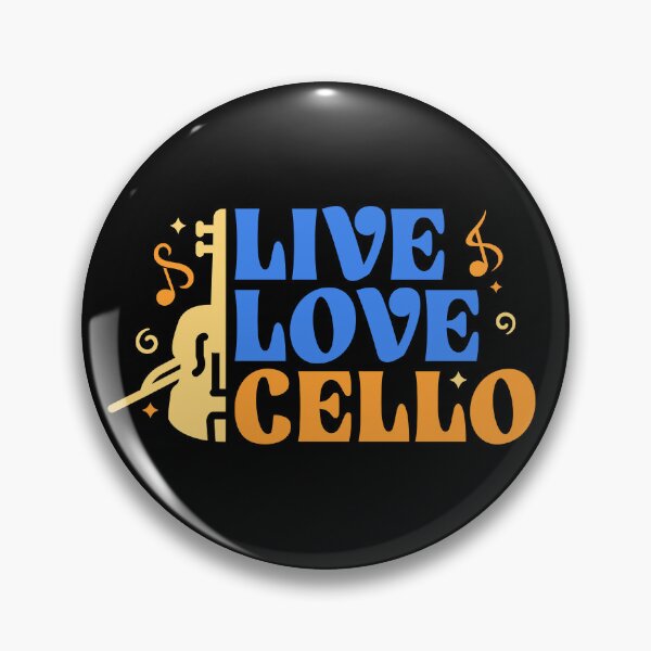 Item preview, Live Love Cello for cello teacher, student, player designed and sold by Elvin Dantes.