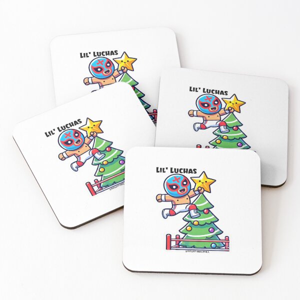 Item preview, Lil' Luchas: Christmas Tree Decorating Champion designed and sold by Mount-Molehill.