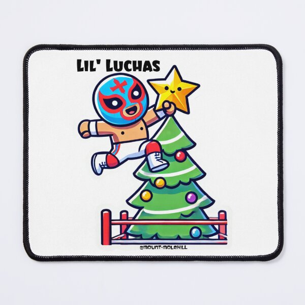 Item preview, Lil' Luchas: Christmas Tree Decorating Champion designed and sold by Mount-Molehill.