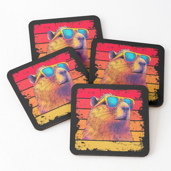 Item preview, Cool Capybara designed and sold by VintageRootsCa.
