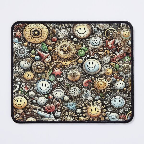 Item preview, Rendered Happiness in a Sci-Fi Wonderland – Perfect Holiday Gift designed and sold by Imaginarium of Chaos falcon88 .