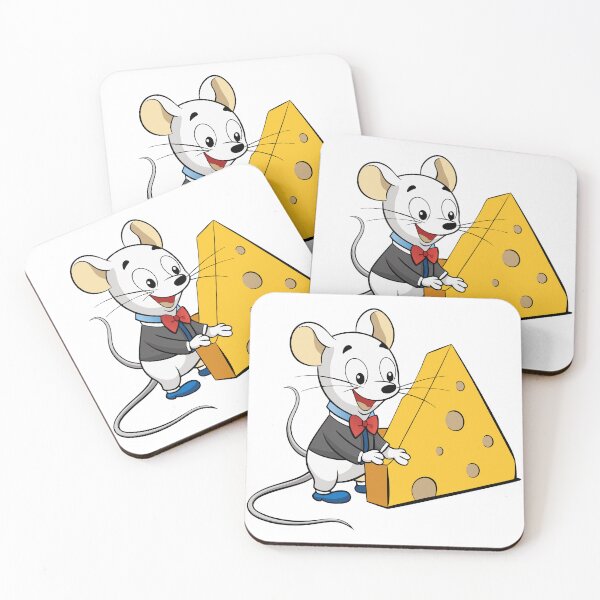 Item preview, Mouse Tying a Bow Around a Wedge of Cheese designed and sold by omerfdln34.