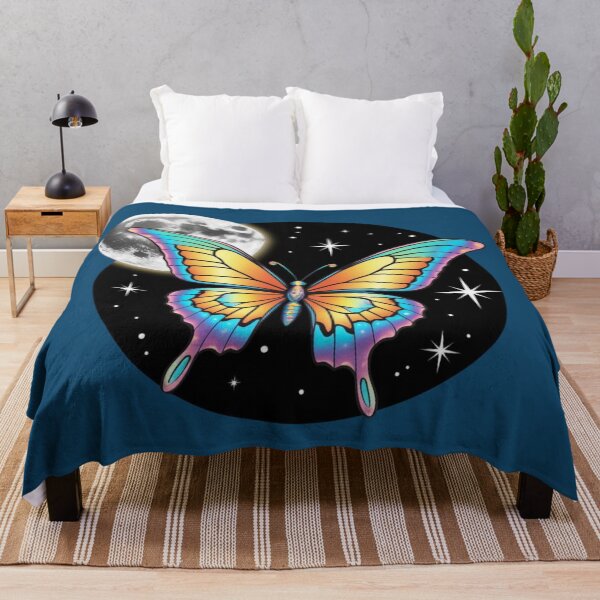 Item preview, Colorful Butterfly in the Night designed and sold by AlinaSCorner.