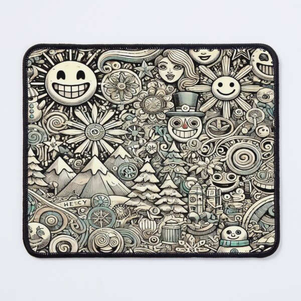 Item preview, Matrix of Joyful Smiles and Twisted Fantasy – Perfect Holiday Gift designed and sold by Imaginarium of Chaos falcon88 .