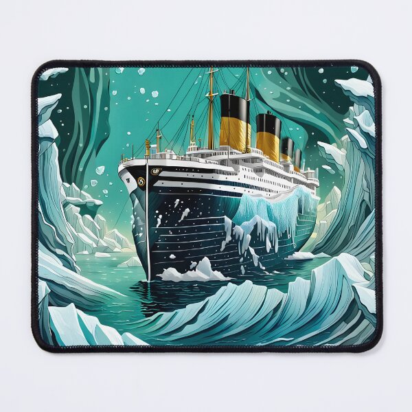 Item preview, Titanic - Icebergs and Frozen Seas designed and sold by Bright-Moonrise.