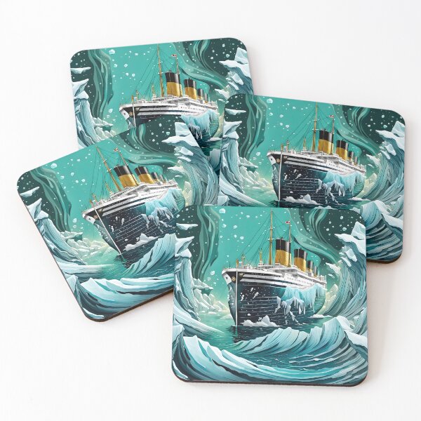 Item preview, Titanic - Icebergs and Frozen Seas designed and sold by Bright-Moonrise.