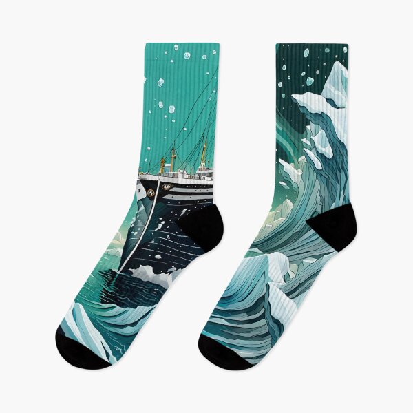 Item preview, Titanic - Icebergs and Frozen Seas designed and sold by Bright-Moonrise.