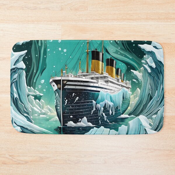 Item preview, Titanic - Icebergs and Frozen Seas designed and sold by Bright-Moonrise.