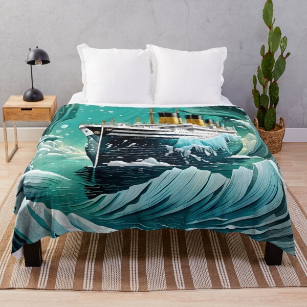 Item preview, Titanic - Icebergs and Frozen Seas designed and sold by Bright-Moonrise.