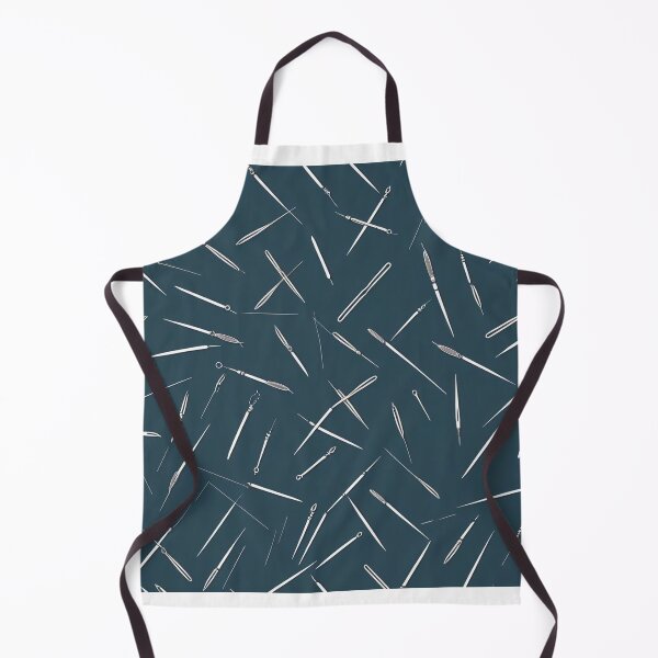 Item preview,  Minimal Sewing Needle & Tailoring Concept Seamless Pattern designed and sold by hjian8219.