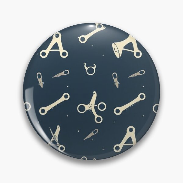 Item preview,  Minimal Sewing Needle & Tailoring Concept Seamless Pattern designed and sold by hjian8219.