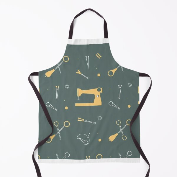 Item preview,  Minimal Sewing Needle & Tailoring Concept Seamless Pattern designed and sold by hjian8219.