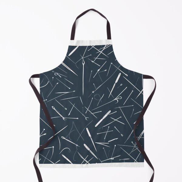 Item preview,  Minimal Sewing Needle & Tailoring Concept Seamless Pattern designed and sold by hjian8219.