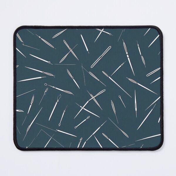 Item preview,  Minimal Sewing Needle & Tailoring Concept Seamless Pattern designed and sold by hjian8219.