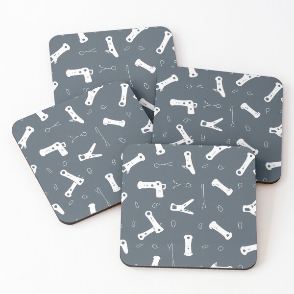 Item preview,  Minimal Sewing Needle & Tailoring Concept Seamless Pattern designed and sold by hjian8219.