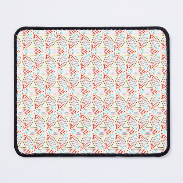 Item preview, Vibrant Geometric Pattern with Red Accents designed and sold by Genie-0750.