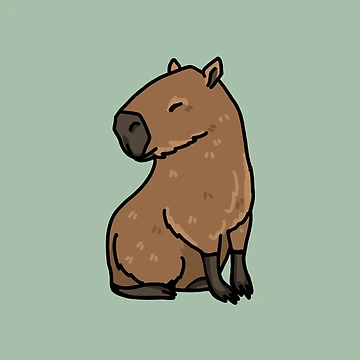 Artwork thumbnail, Capybara by Reeseworks