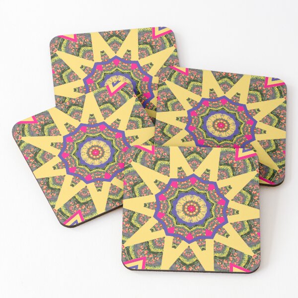 Item preview, Flowered Design of Pink, Purple, Yellow, and Greenery designed and sold by kristalcurt.