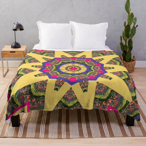 Item preview, Flowered Design of Pink, Purple, Yellow, and Greenery designed and sold by kristalcurt.