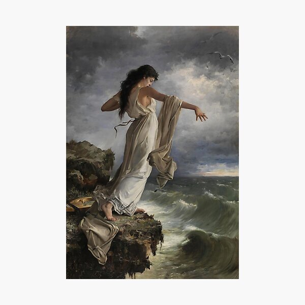 Item preview, Death of Sappho ‒ 1881 designed and sold by Onodera.