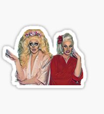 Trixie and Katya Show Sticker