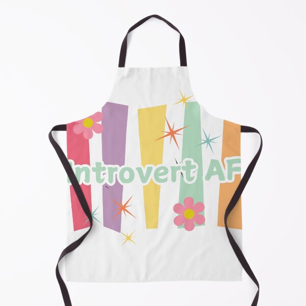 Item preview, Introvert AF - Retro Aesthetic T-Shirt designed and sold by JCRockDesign.