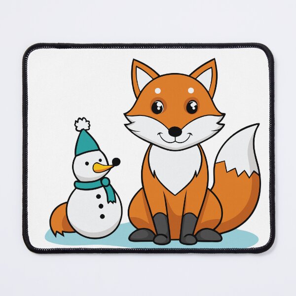 Artikelvorschau, Der schlaue Fuchs und der kleine Schneemann entworfen und verkauft von omerfdln34.