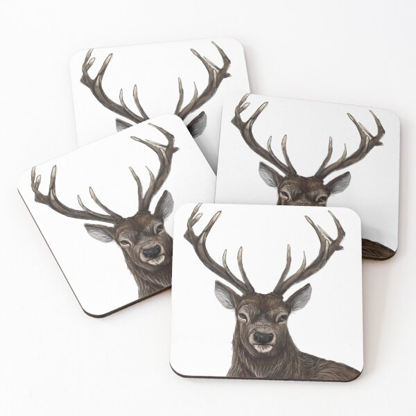 Item preview, Stag bespoke design designed and sold by Creativeworksuk.