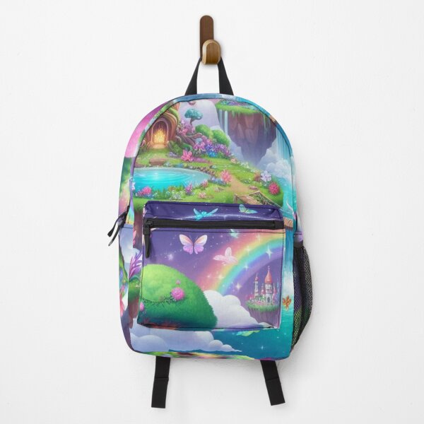Item preview, Sky Castle Fairy treehouse Wonderland, Mythological Rainbow Forest designed and sold by WyckedLynn.