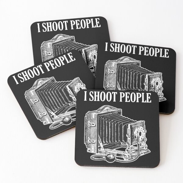 Item preview, Vintage "I Shoot People" Funny Photographer designed and sold by Victor Shadehorn.