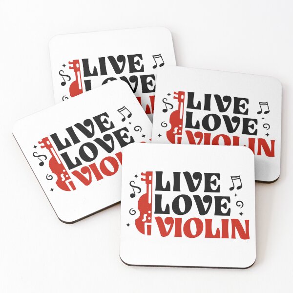 Item preview, Live Love Violin for violin teacher, student, player designed and sold by Elvin Dantes.