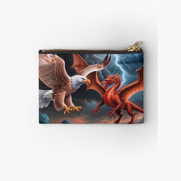 Item preview, Welsh Dragon and Eagle Battling designed and sold by Skye Ryan-Evans.