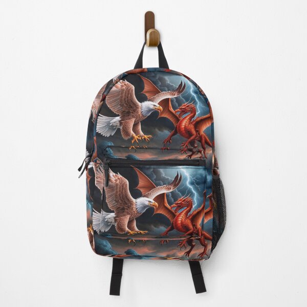 Item preview, Welsh Dragon and Eagle Battling designed and sold by Skye Ryan-Evans.