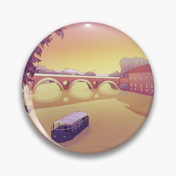 Item preview, Toulouse Daurade - Garonne - Sunset designed and sold by Floraberlin.