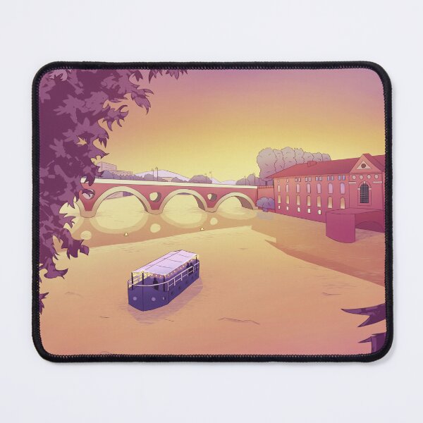 Item preview, Toulouse Daurade - Garonne - Sunset designed and sold by Floraberlin.