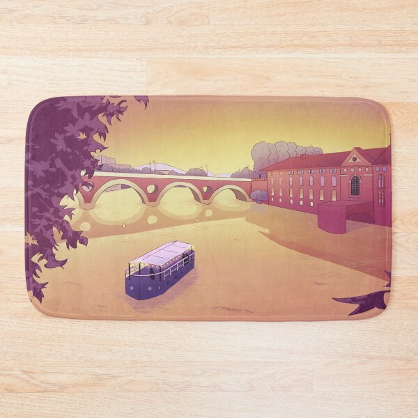 Item preview, Toulouse Daurade - Garonne - Sunset designed and sold by Floraberlin.