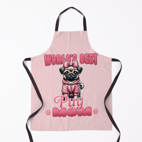 Item preview, World's Best Pug Mom T-Shirt - Cute Pug Gift for Dog Lovers designed and sold by Victor Shadehorn.