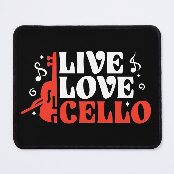Item preview, Live Love Cello for cello teacher, student, player designed and sold by Elvin Dantes.