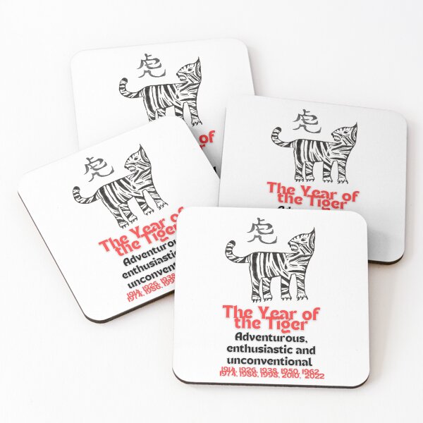 Item preview, The Year of the Tiger– A Symbol of Adventure and Enthusiasm designed and sold by Splash and Sketch .