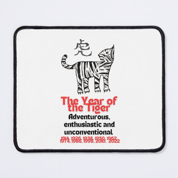 Item preview, The Year of the Tiger– A Symbol of Adventure and Enthusiasm designed and sold by Splash and Sketch .