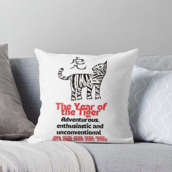 Artikel-Vorschau von Das Jahr des Tigers – Ein Symbol für Abenteuer und Enthusiasmus, designt und verkauft von Splash and Sketch .