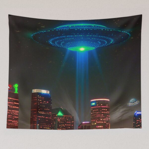 Item preview, UFO 4 Retro designed and sold by RedBluffTraders.