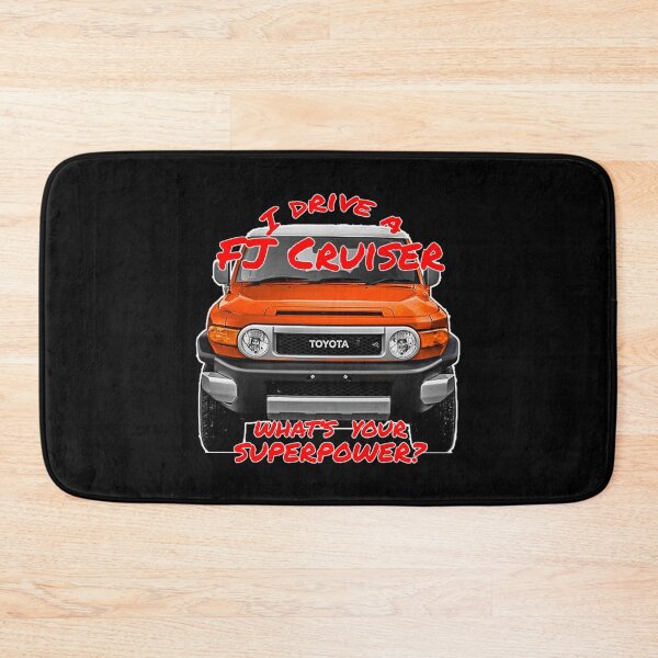 Item preview, I Drive a Magma Orange FJ Cruiser - Whats your SuperPower? designed and sold by Michael van der Hoorn.