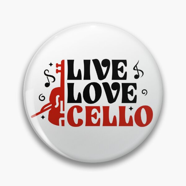 Item preview,  Live Love Cello for cello teacher, student, player designed and sold by Elvin Dantes.
