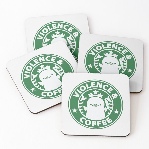 Item preview, Coffee and Violence Green Coffeshop by Tobe Fonseca designed and sold by Tobe Fonseca®.