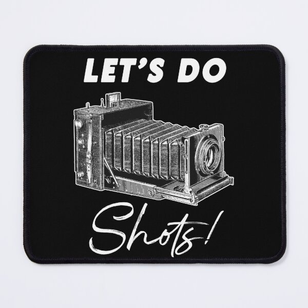 Item preview, Vintage Camera "Let's Do Shots" Funny Photography designed and sold by Victor Shadehorn.