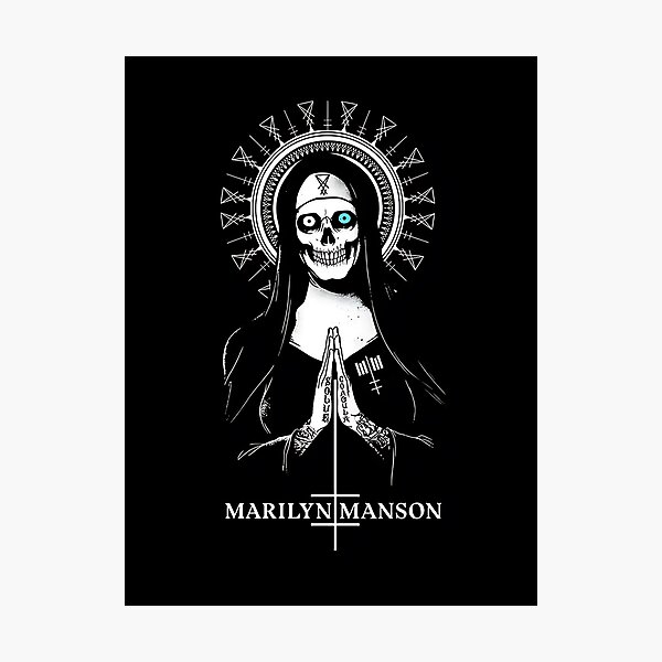 Item preview, Marilyn Manson - One Assassination Under God - Nun designed and sold by New Mentality: Mindset Apparel.