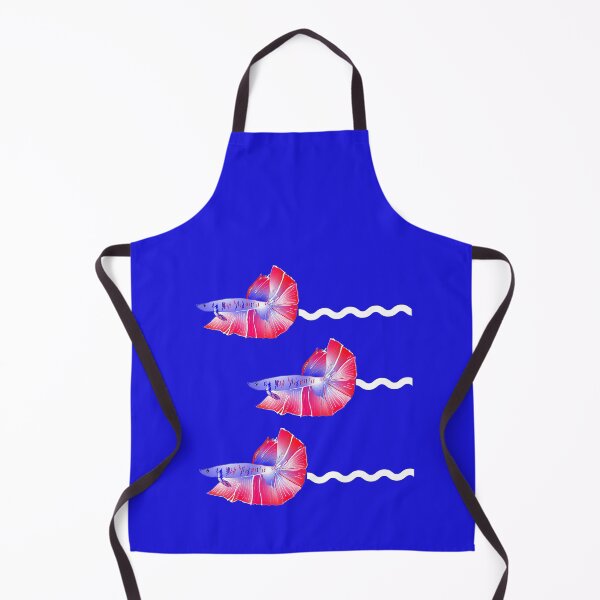 Item preview, Cute Betta fish drawing pet fish owner aquarist fish lover designed and sold by Artstastic.
