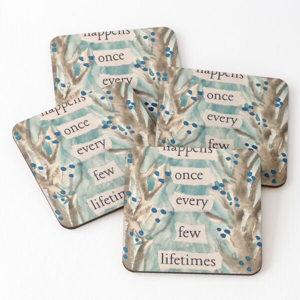Item preview, This happens Once Every Few lifetimes Taylor swift lyric art  designed and sold by CompulsiveC.