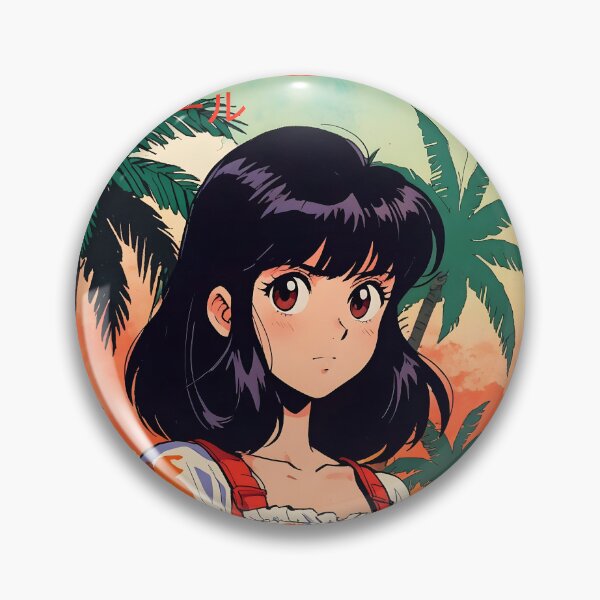 Item preview, Banjul Gambia Retro Anime Girl 80s Vintage Travel designed and sold by Retro-Anime9.